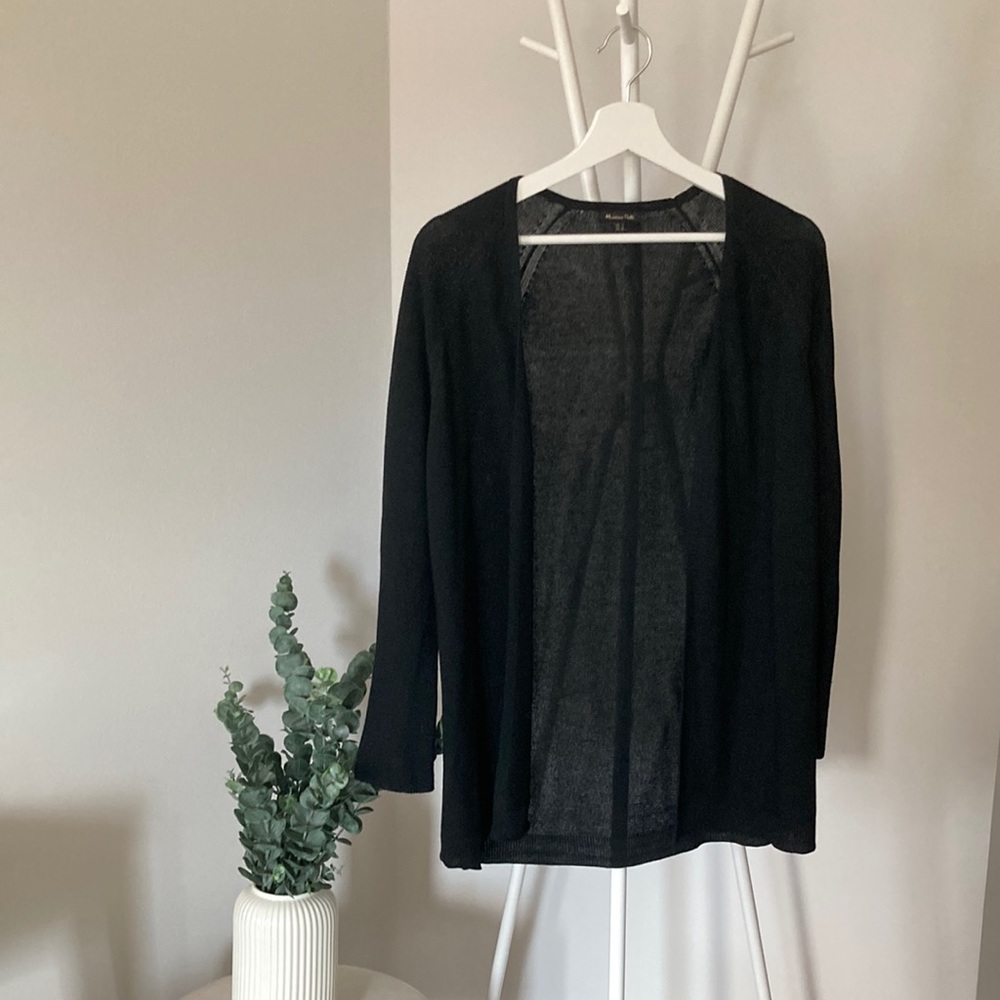 Massimo Dutti black cardigan